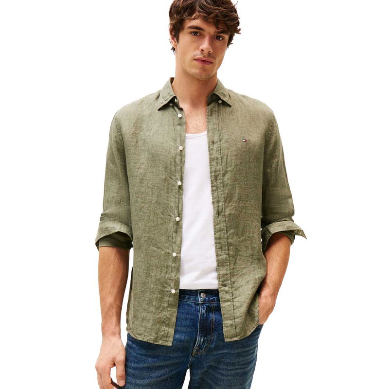 Tommy Hilfiger Regular Fit Pure Linen Shirt image number 0